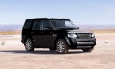 Land Rover Discovery XXV in der Farbe Santorini Black
