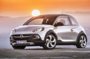2014er Opel Adam Rocks in silber