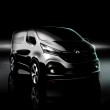 2014 Renault Trafic skizze in schwarz, Frontansicht