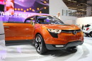 Bald vielleicht Realität: Die Ssangyong Studie XIV auf Messe