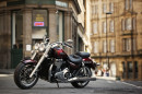 Standaufnahme von der Triumph Thunderbird Commander 2014