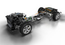 Hochvolt-Lithiumionen-Batterie und Getriebe des BMW X5 Plug-in Hybrid