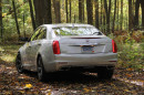 Die Heckpartie des neuen (2014) Cadillac CTS