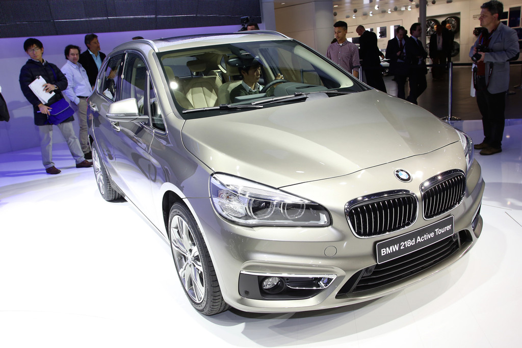 Vorstellung des BMW 2er Active Tourer auf dem Genfer Automobilsalon 2014