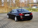 schwarzer BMW 520d Efficient Dynamics mit 184 PS