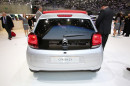 Das Heck des neuen Kleinstwagens Citroen C1