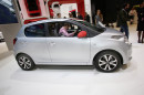 Die Seitenpartie des Citroen C1 2014