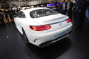 Auf der Automesse Genf zeigt Mercedes sein neues S-Klasse Coupé