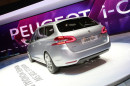 Präsentation des neuen Peugeot 308 SW auf dem Genfer Auto-Salon 2014