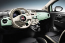 Innenraum: Die Sitze, das Cockpit des Fiat 500 Cult
