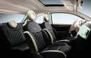 Die Ledersitze des neuen Fiat 500 Cult