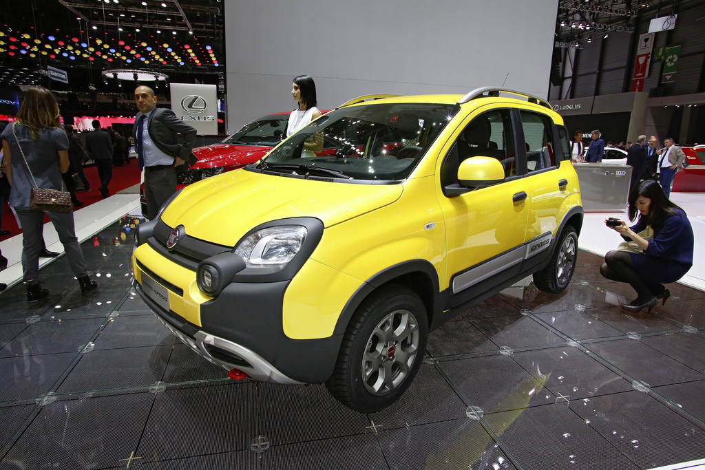 Fiat Panda Cross auf 2014er Genfer Autosalon