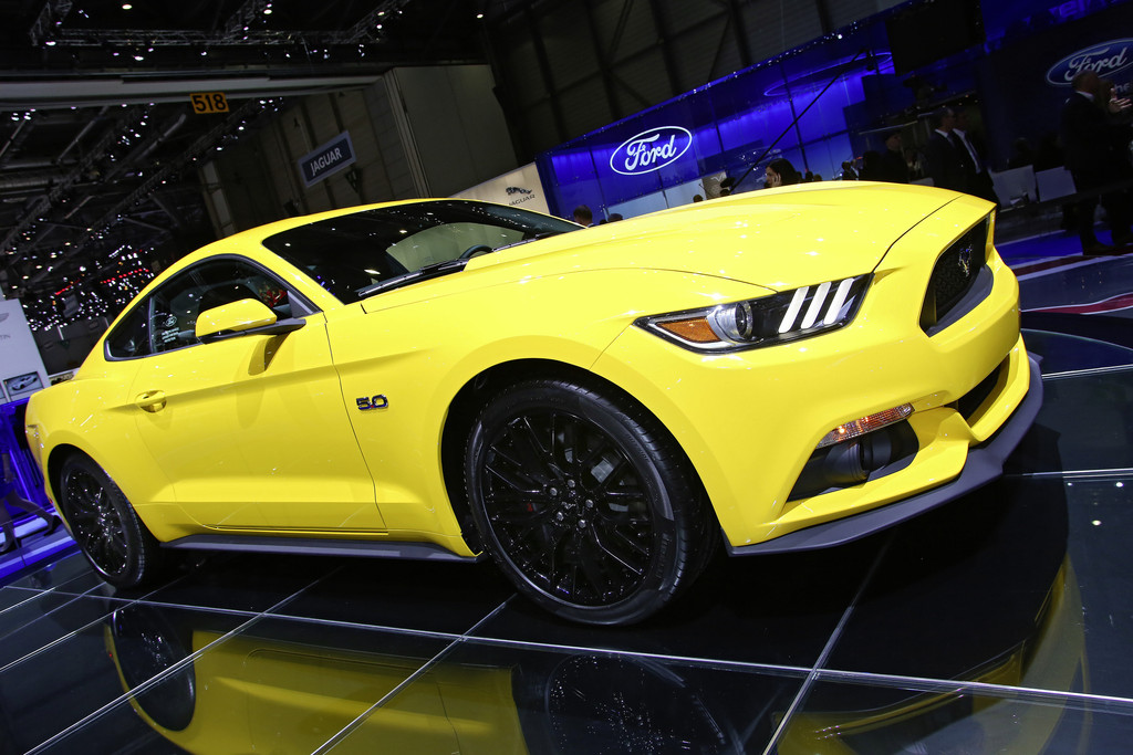 Auf der Automesse Genf zeigt Ford den neuen Mustang