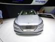 Der Kühlergrill der neuen Generation des Hyundai Genesis 2014