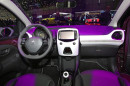 Peugeot 108 mit Display in der Mittelkonsole