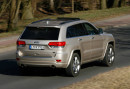 Die Heckpartie des Jeep Grand Cherokee Overland