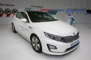 Kia Optima Hybrid auf dem Genfer Automobil-Salon 2014