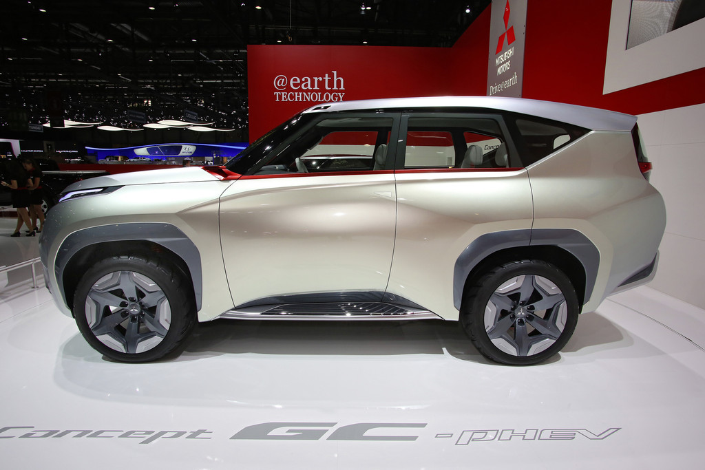 Auf der Automobilmesse Genf zeigt Mitsubishi das neue Konzeptauto GC-PHEV