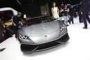 Präsentation des neuen Lamborghini Huracan auf dem Genfer Auto-Salon 2014