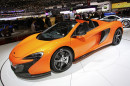 Auf der Automobilmesse Genf zeigt McLaren den neuen 650S Spider