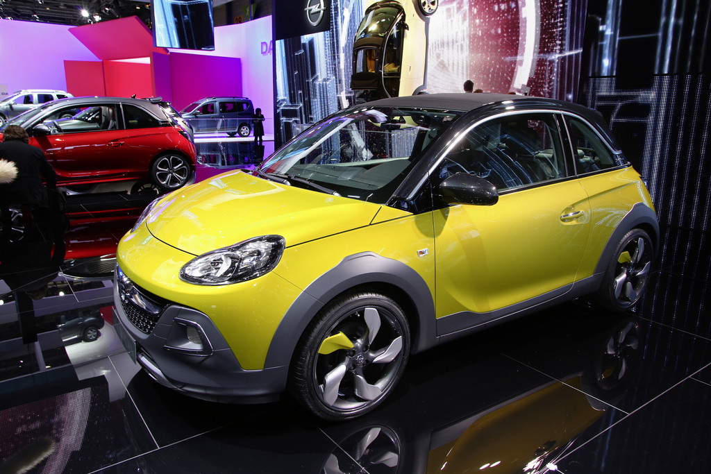 Opel Adam Rocks auf dem Genfer Automobil-Salon 2014