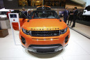 Die Frontpartie des Range Rover Evoque Autobiography