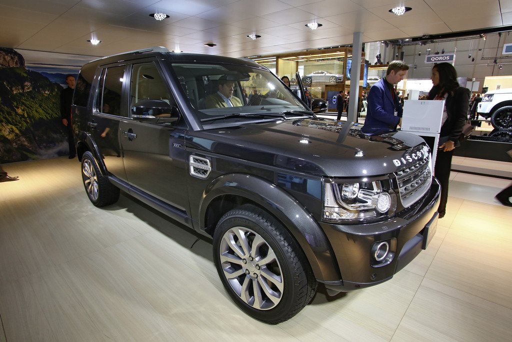 Vorstellung des Land Rover Discovery XXV auf dem Genfer Automobilsalon 2014
