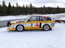 Audi S1 der Ur-Quattro auf Schnee