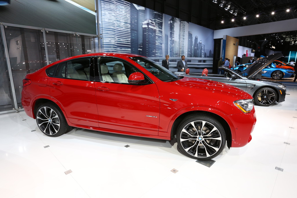BMW X4 auf der New York International Auto Show 2014