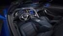 Das Cockpit des Sport-Cabrio Chevrolet Corvette ZR06 Convertible