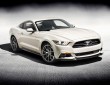 Ford Mustang 50 Year Limited Edition in der Farbe Wimbledon White