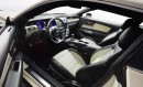 Sitze, Mittelkonsole, Linkrad der Ford Mustang 50 Year Limited Edition
