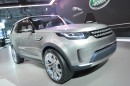 Konzeptauto Land Rover Discovery Vision Concept auf der New York Motor Show 2014