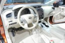 Der Innenraum des neuen in New York gezeigten Nissan Murano