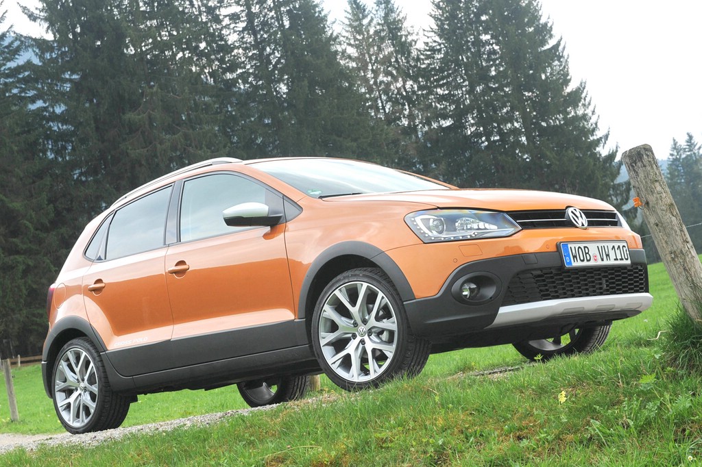 Standaufnahme vom neuen (2014) VW CrossPolo