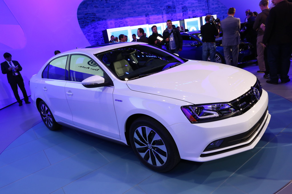 Der amerikanische Volkswagen Jetta auf der New York International Auto Show 2014