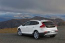 Die Rückleuchten des Volvo V40 Cross Country You
