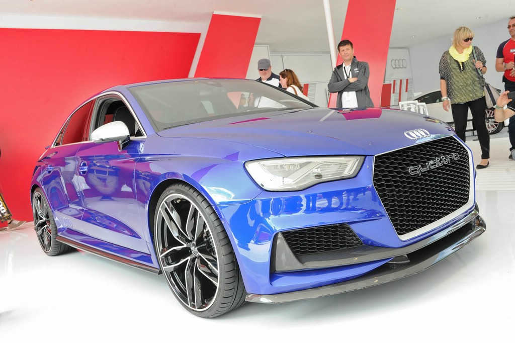 Der Audi A3 clubsport quatto concept beim GTI-Treffen am Wörthersee