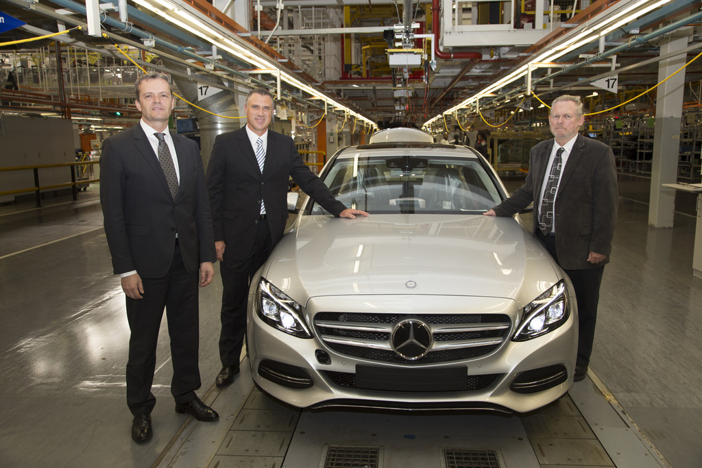 Produktionsstart der Mercedes-Benz C-Klasse im südafrikanischen Werk East London