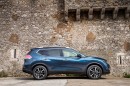 Der neue (2014) Nissan X-TRail in der Seitenansicht
