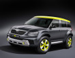 Das Showcar Skoda Yeti Extreme trumpft mit Rallye Design