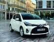 Die Frontansicht des facegelifteten Toyota Yaris 2014