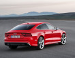 Heck- und Seitenpartie des Audi RS7 Sportback 2014 Facelift