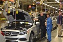 Produktion der C-Klasse im Mercedes-Benz-Werk Tuscaloosa in den USA.