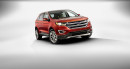 Die Frontpartie des Ford Edge als Titanium
