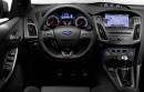Blick in den Innenraum des überarbeiteten Ford Focus ST 2015