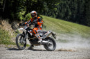 Fahraufnahme von der KTM 690 Enduro R