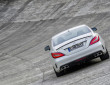 Mercedes-Benz CLS 63 AMG auf der Rennstrecke bei den Tests