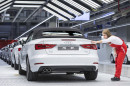 Das Audi A3 Cabriolet wird im udi Werk produziert