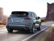 Porsche Cayenne Turbo Modelljahr 2015 in der Heckansicht